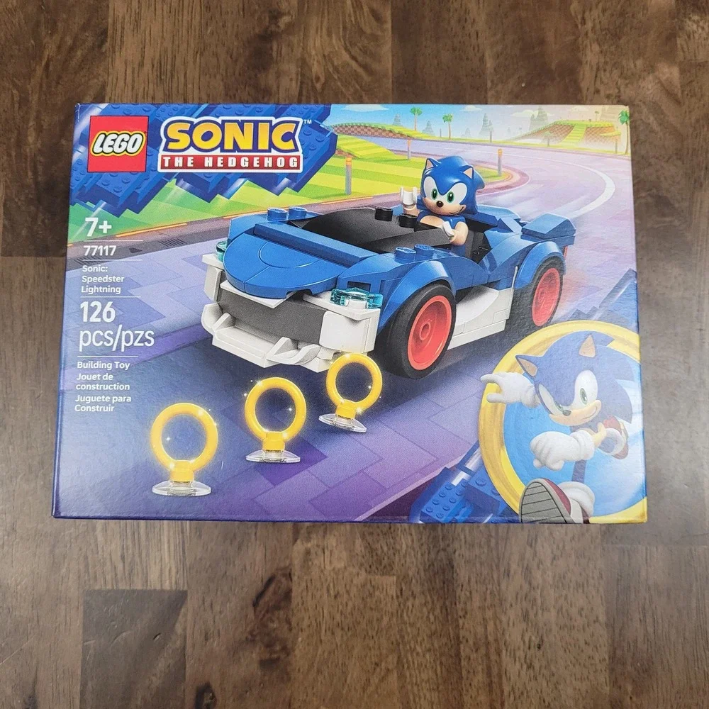 LEGO Sonic the Hedgehog Sonic Speedster Lightning Building Toy Set #77117